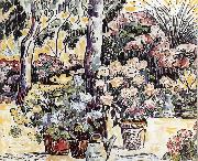 Paul Signac Artist-s Garden Germany oil painting artist